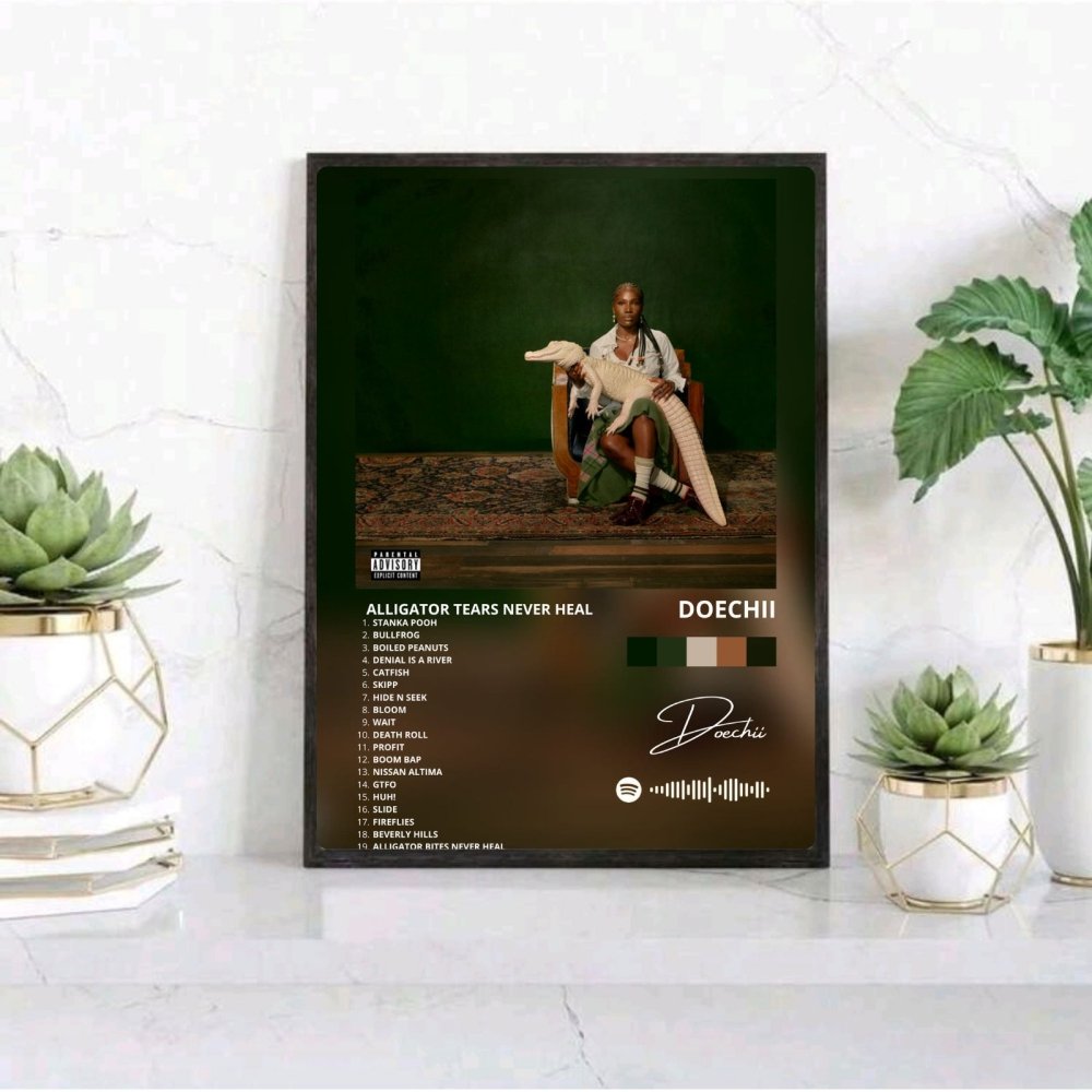 poster doechii alligator tears never heal - Vibes Districtposter doechii alligator tears never heal poster NeroVibes District