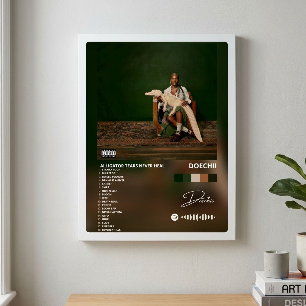 poster doechii alligator tears never heal - Vibes Districtposter doechii alligator tears never heal poster NeroVibes District