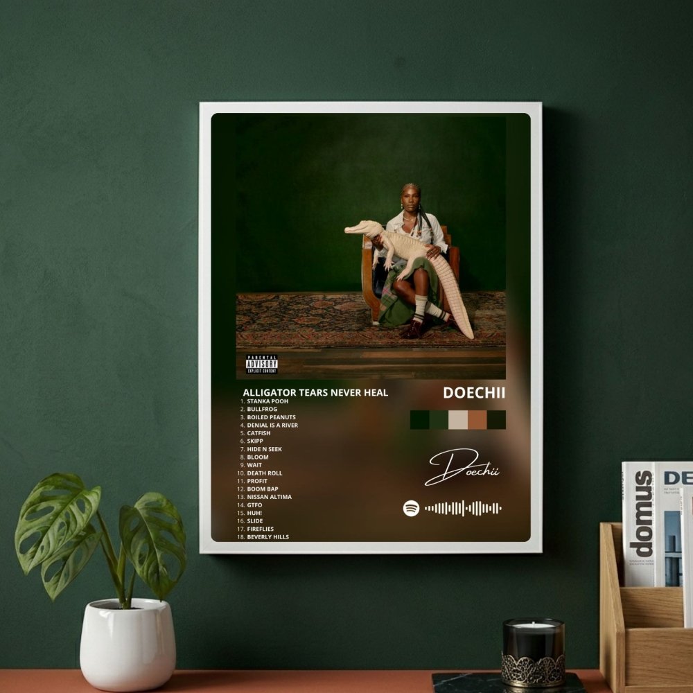 poster doechii alligator tears never heal - Vibes Districtposter doechii alligator tears never heal poster NeroVibes District