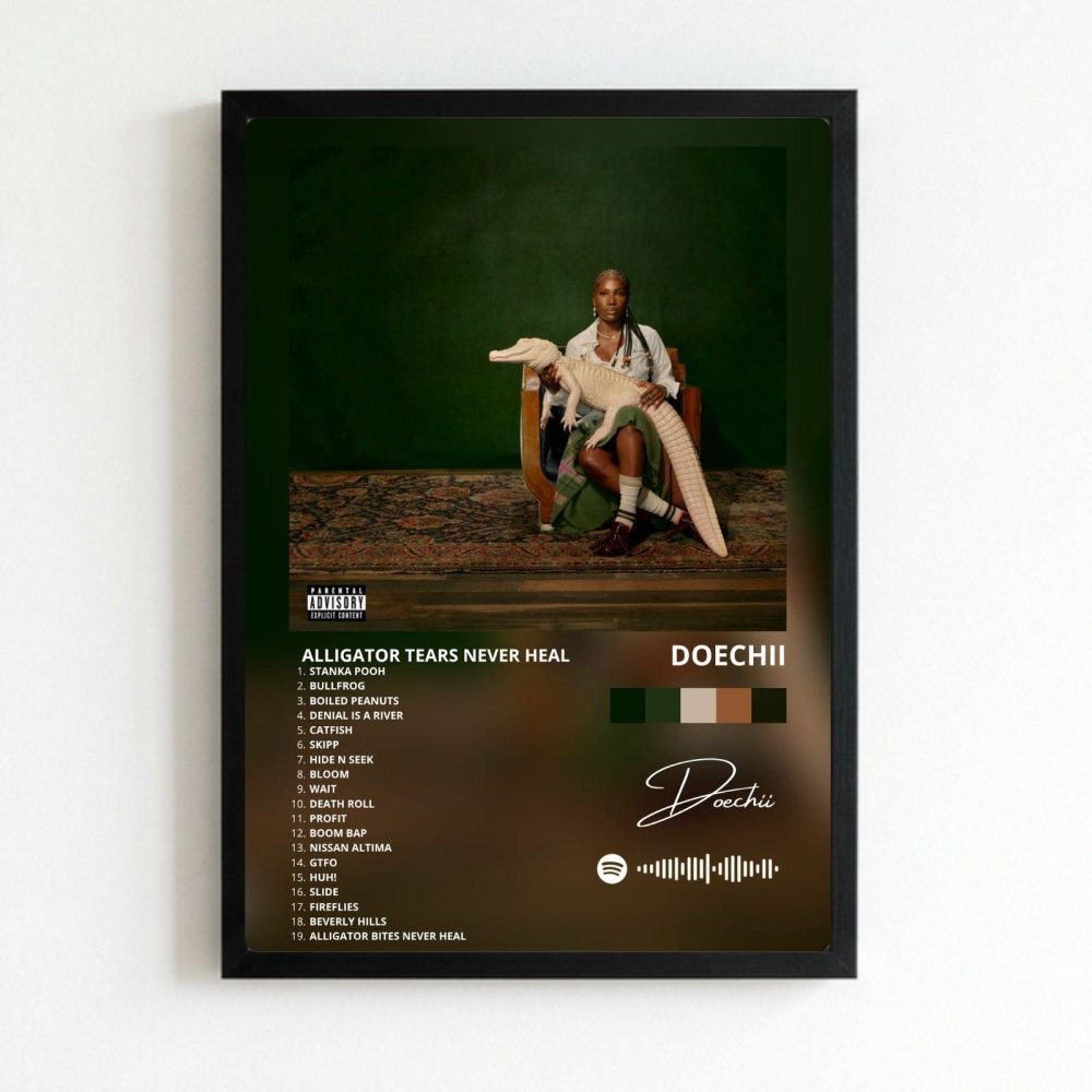 poster doechii alligator tears never heal - Vibes Districtposter doechii alligator tears never heal poster NeroVibes District