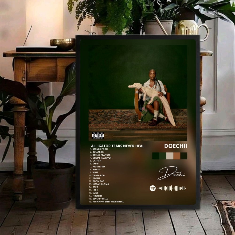 poster doechii alligator tears never heal - Vibes Districtposter doechii alligator tears never heal poster NeroVibes District