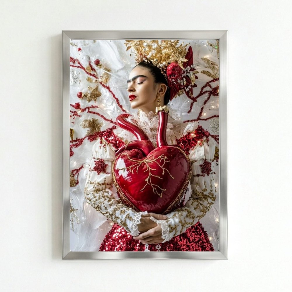 poster frida kahlo - Vibes Districtposter frida kahlo poster SilverVibes District