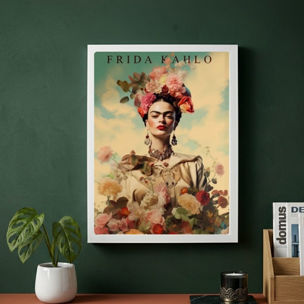 poster frida kahlo - Vibes Districtposter frida kahlo poster SilverVibes District