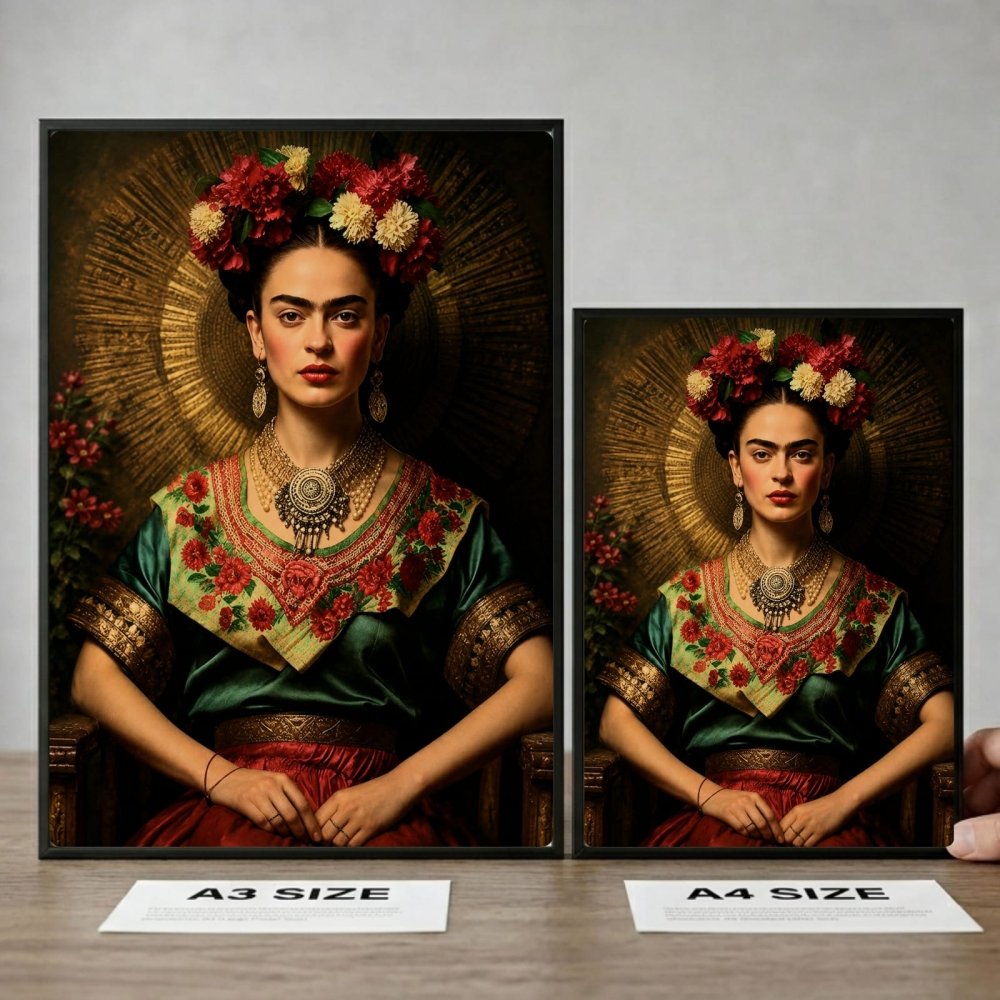 poster frida kahlo - Vibes Districtposter frida kahlo poster SilverVibes District