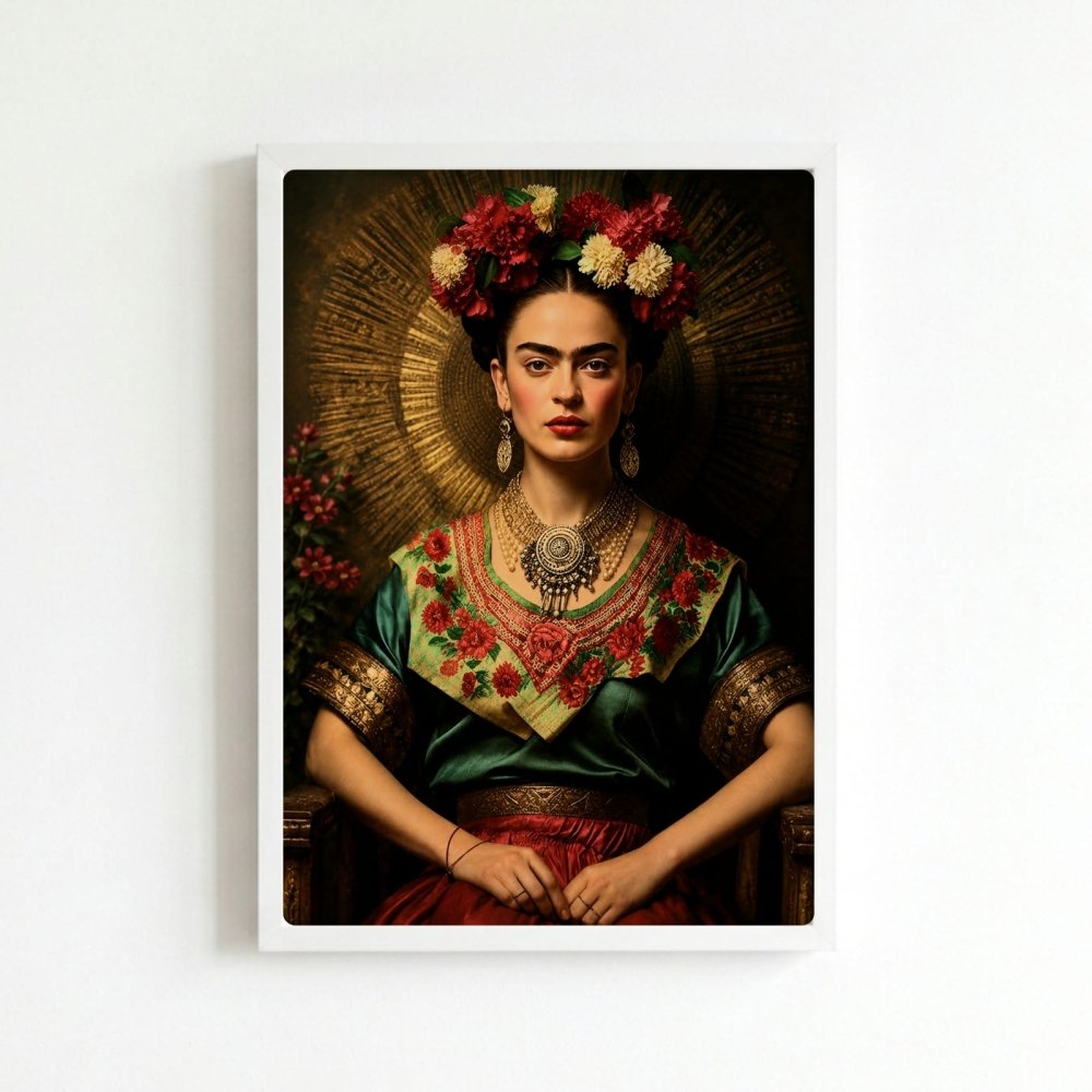 poster frida kahlo - Vibes Districtposter frida kahlo poster BiancoVibes District