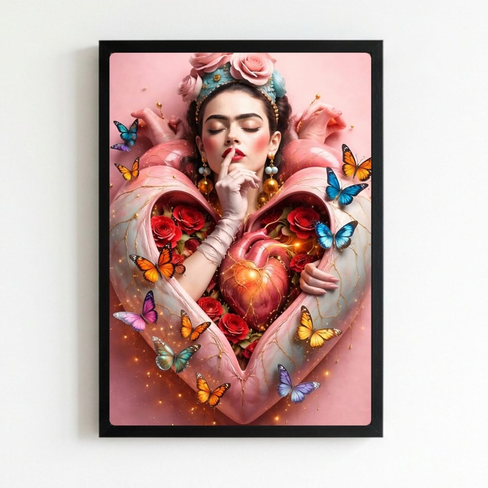 poster frida kahlo - Vibes Districtposter frida kahlo poster NeroVibes District