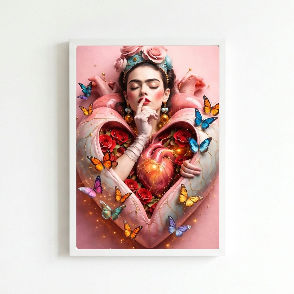 poster frida kahlo - Vibes Districtposter frida kahlo poster BiancoVibes District