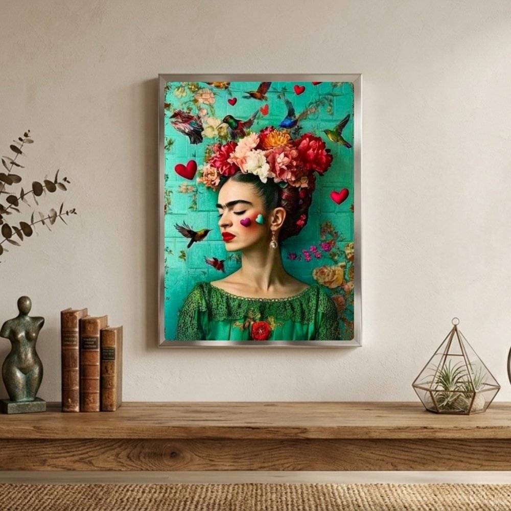 poster frida kahlo - Vibes Districtposter frida kahlo poster SilverVibes District