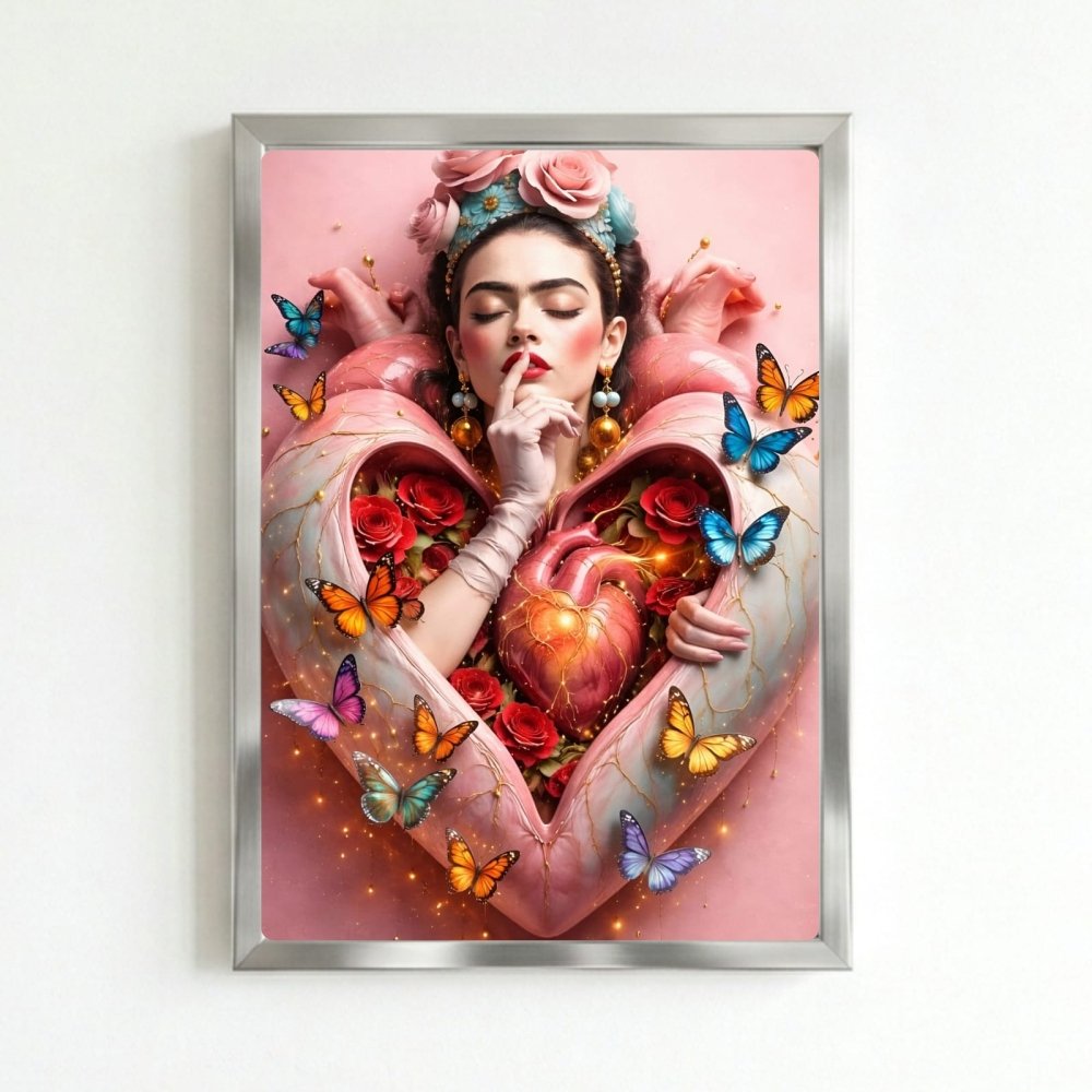 poster frida kahlo - Vibes Districtposter frida kahlo poster SilverVibes District