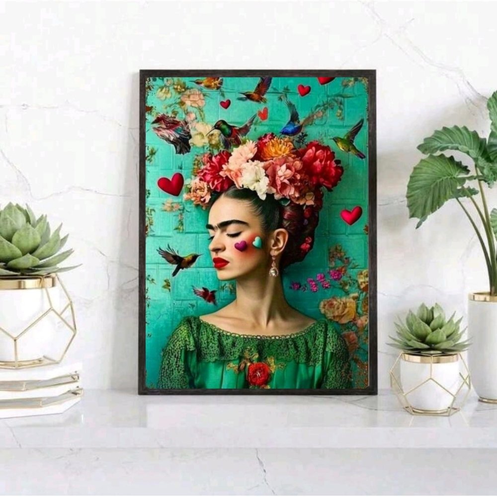poster frida kahlo - Vibes Districtposter frida kahlo poster SilverVibes District