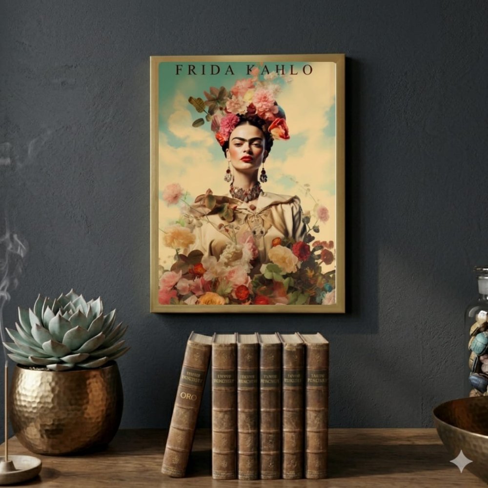 poster frida kahlo - Vibes Districtposter frida kahlo poster SilverVibes District