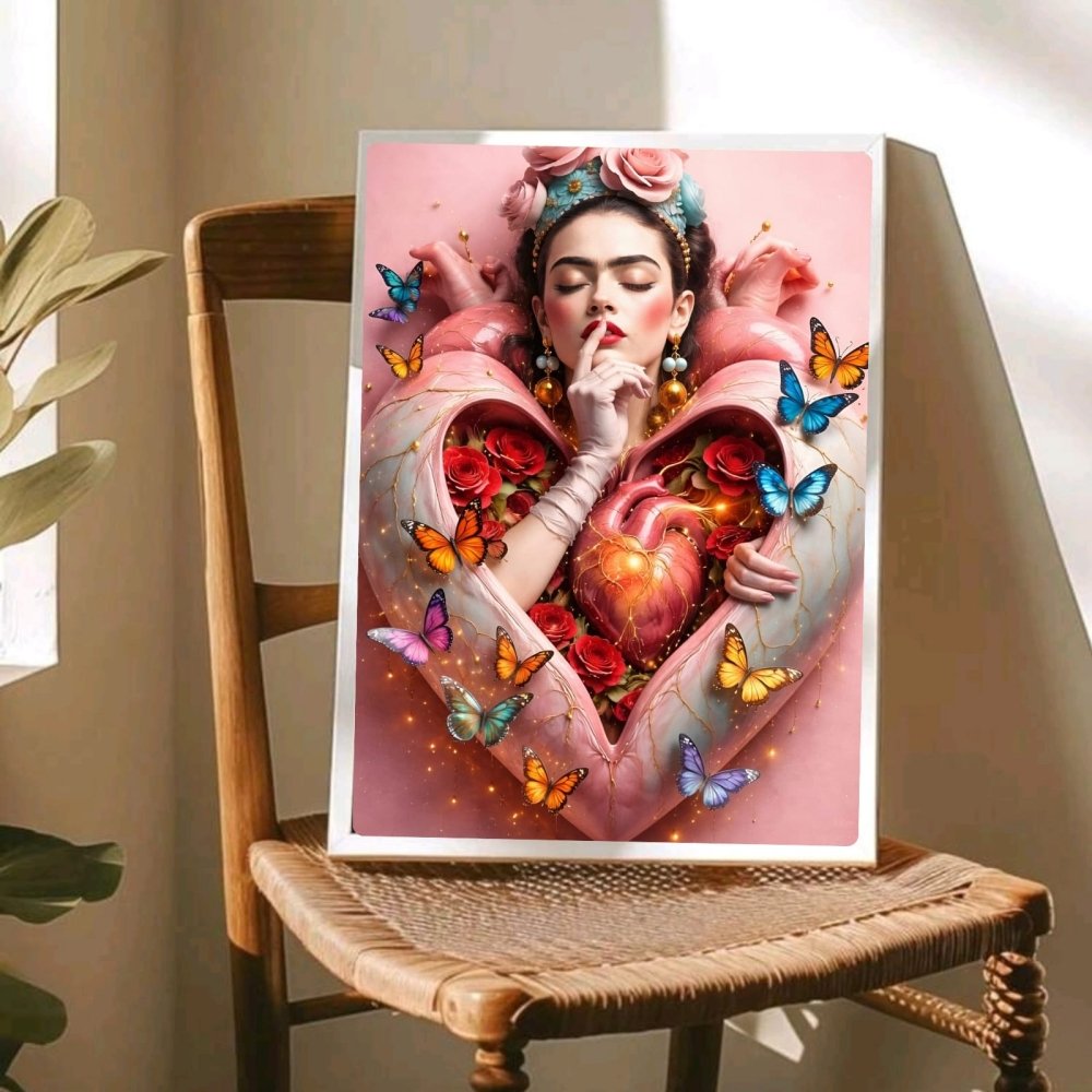 poster frida kahlo - Vibes Districtposter frida kahlo poster SilverVibes District