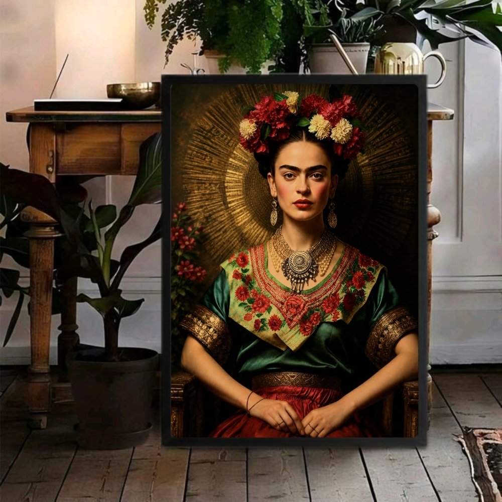 poster frida kahlo - Vibes Districtposter frida kahlo poster SilverVibes District