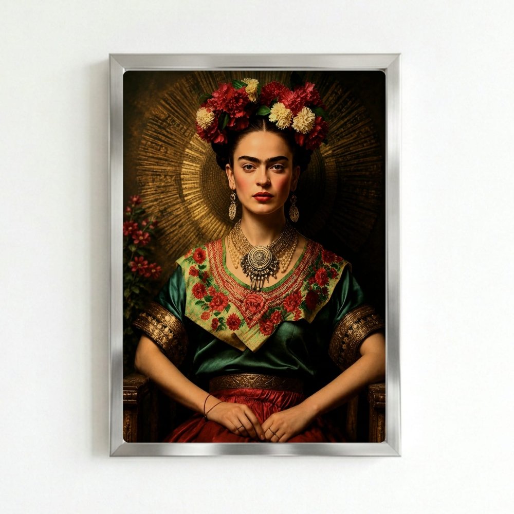 poster frida kahlo - Vibes Districtposter frida kahlo poster SilverVibes District