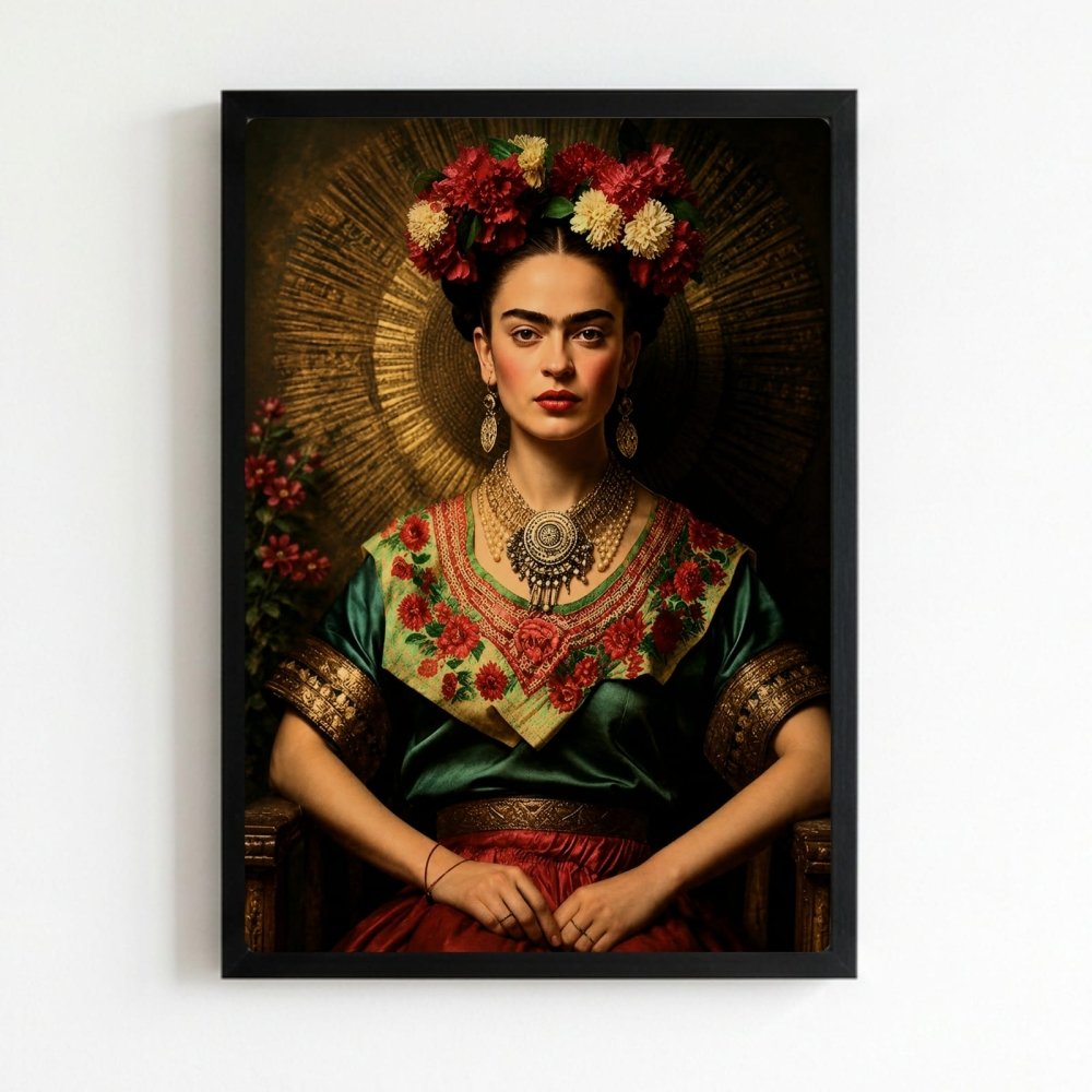 poster frida kahlo - Vibes Districtposter frida kahlo poster NeroVibes District