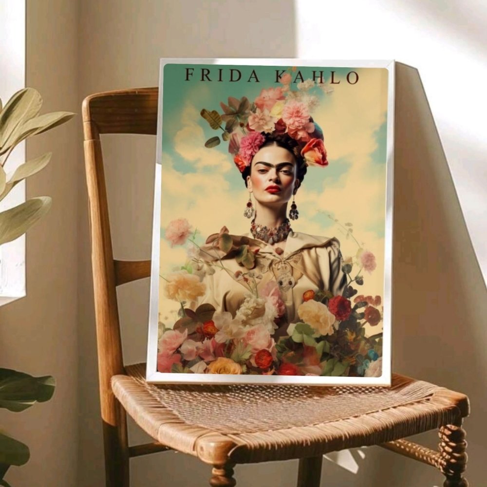 poster frida kahlo - Vibes Districtposter frida kahlo poster SilverVibes District