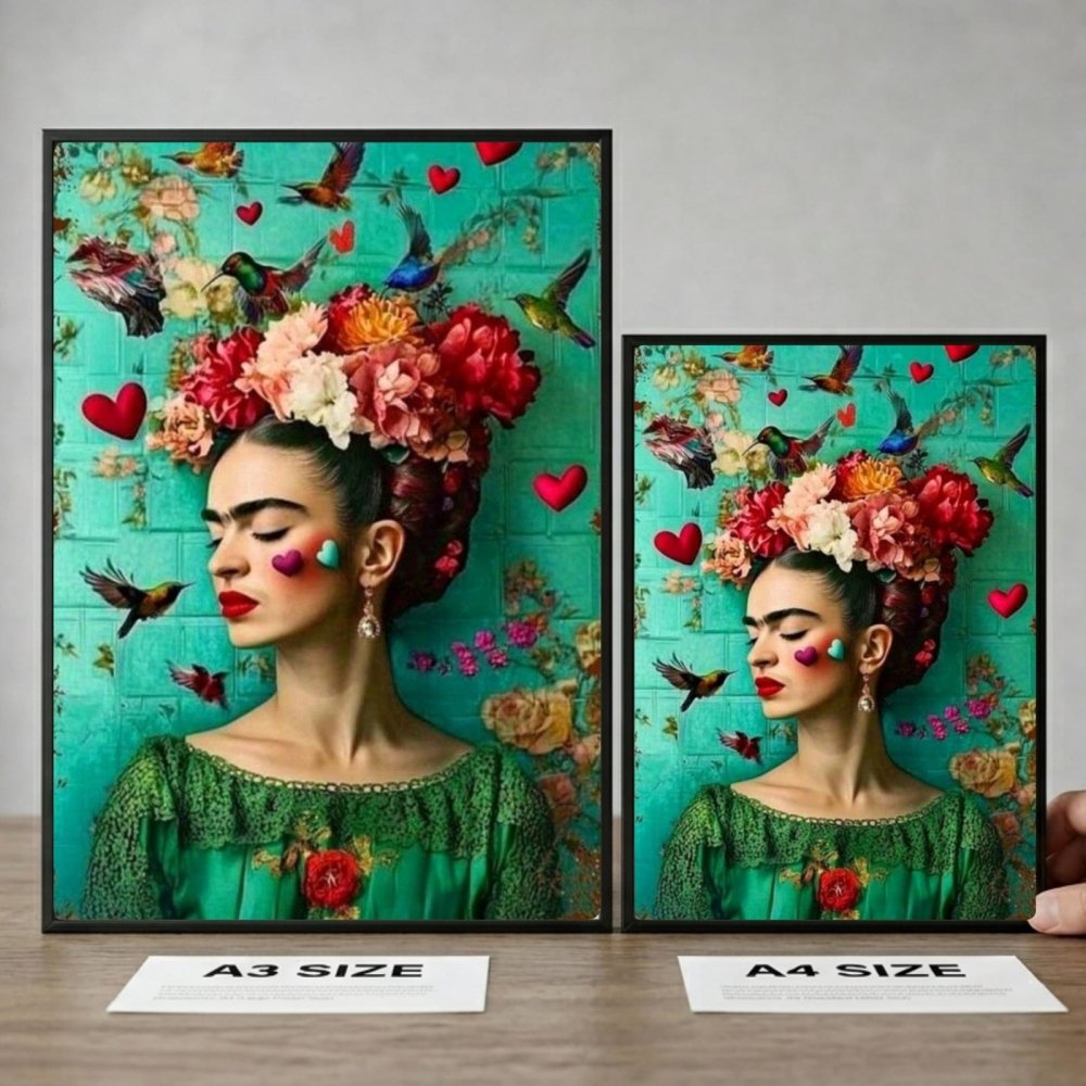 poster frida kahlo - Vibes Districtposter frida kahlo poster SilverVibes District