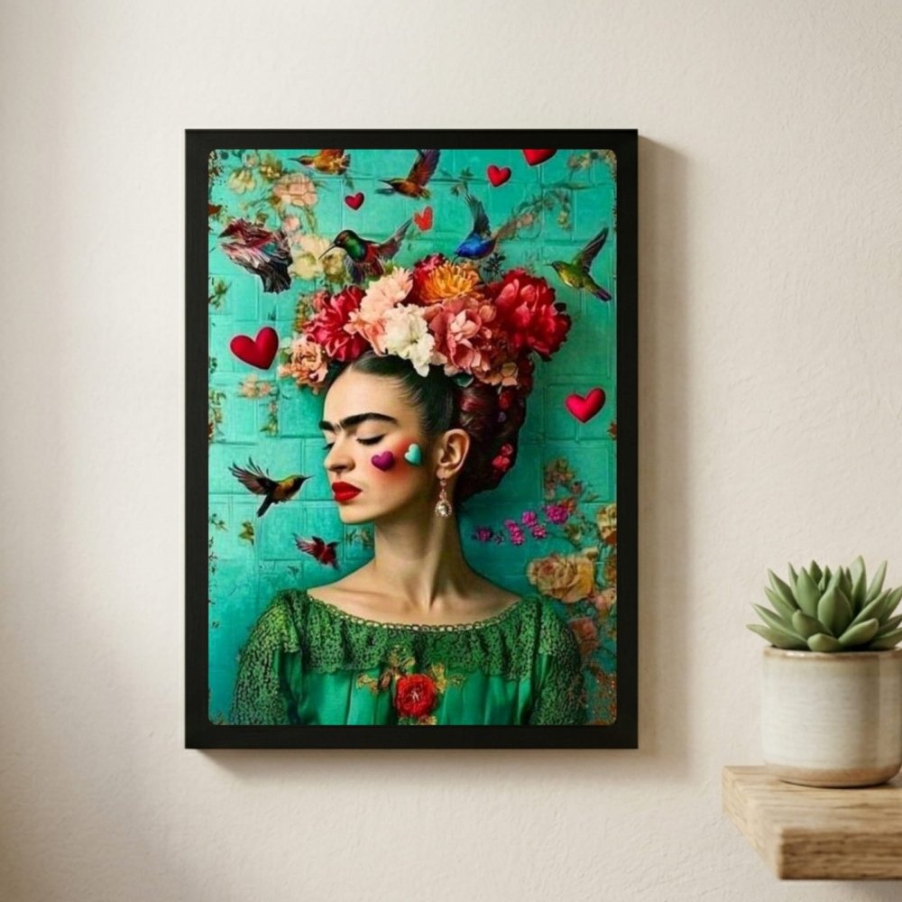poster frida kahlo - Vibes Districtposter frida kahlo poster SilverVibes District