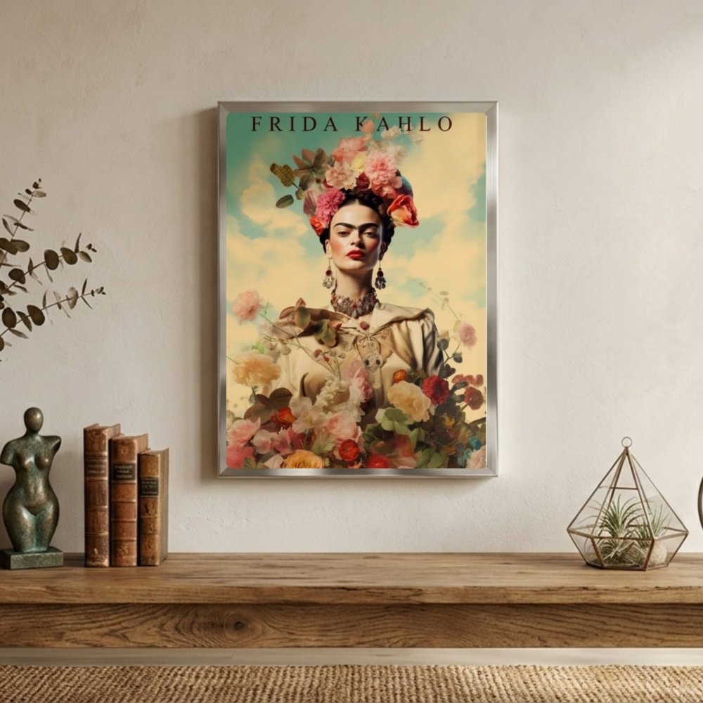 poster frida kahlo - Vibes Districtposter frida kahlo poster SilverVibes District