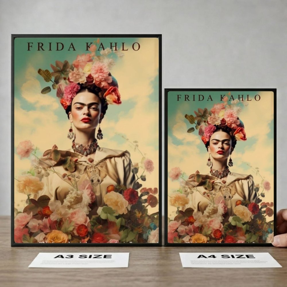 poster frida kahlo - Vibes Districtposter frida kahlo poster SilverVibes District