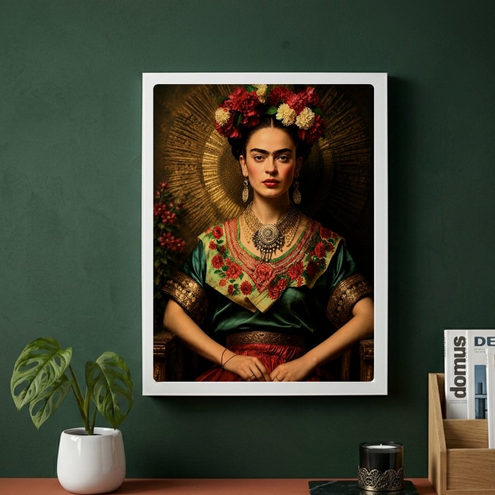 poster frida kahlo - Vibes Districtposter frida kahlo poster SilverVibes District