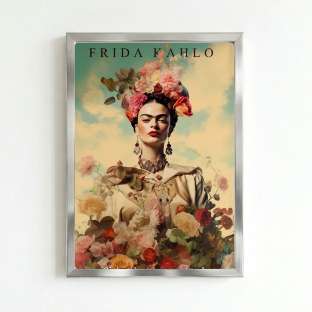 poster frida kahlo - Vibes Districtposter frida kahlo poster SilverVibes District