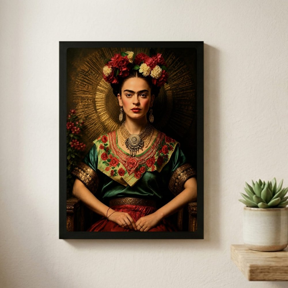 poster frida kahlo - Vibes Districtposter frida kahlo poster SilverVibes District