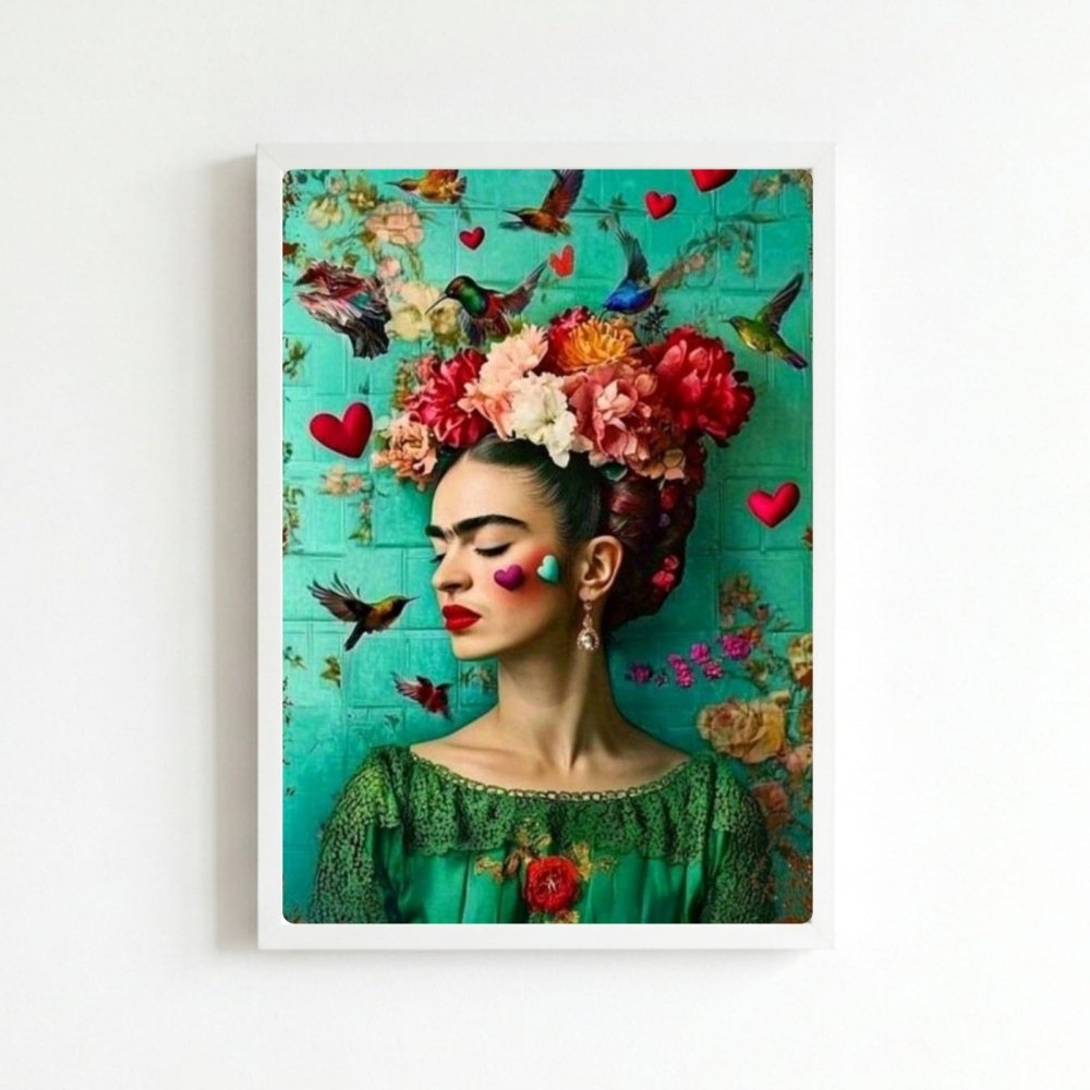 poster frida kahlo - Vibes Districtposter frida kahlo poster BiancoVibes District