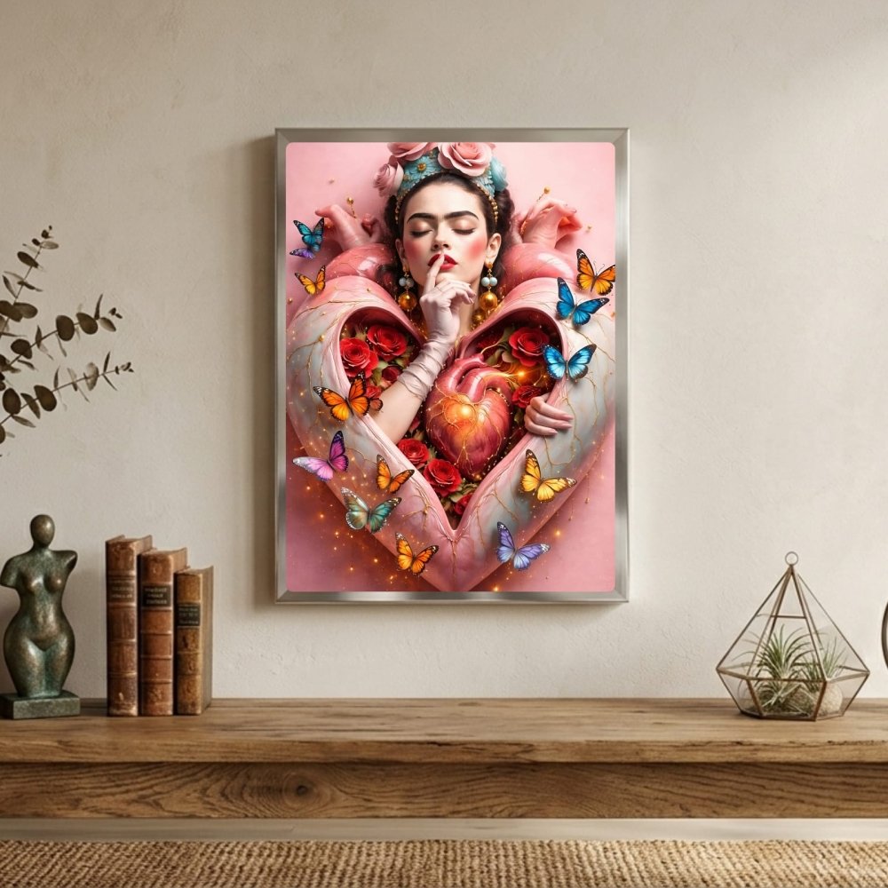 poster frida kahlo - Vibes Districtposter frida kahlo poster SilverVibes District