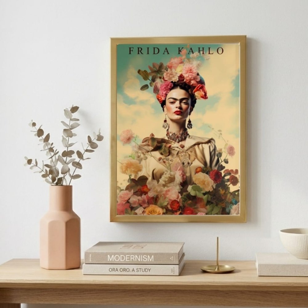 poster frida kahlo - Vibes Districtposter frida kahlo poster SilverVibes District