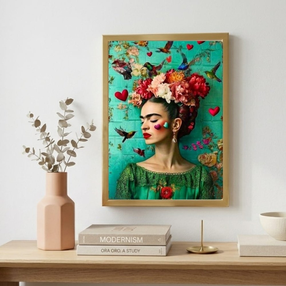 poster frida kahlo - Vibes Districtposter frida kahlo poster SilverVibes District