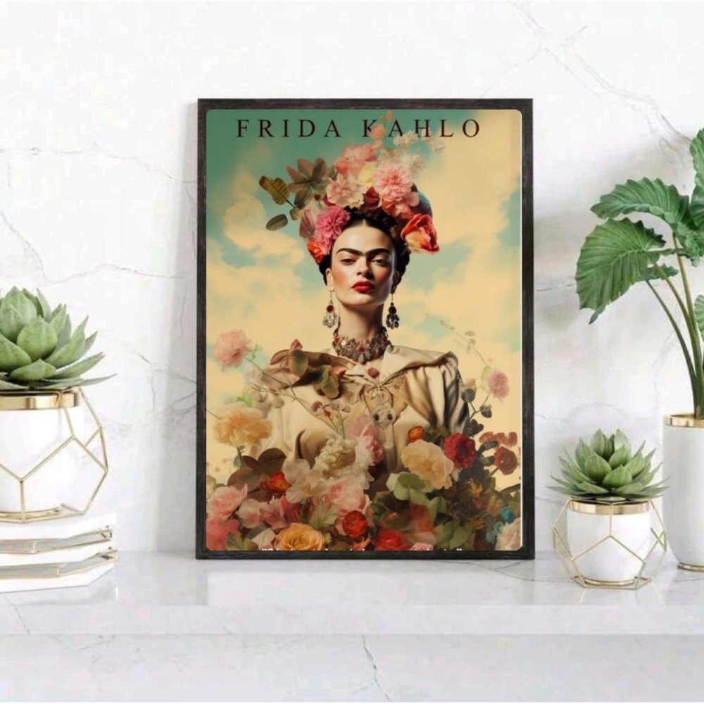 poster frida kahlo - Vibes Districtposter frida kahlo poster SilverVibes District