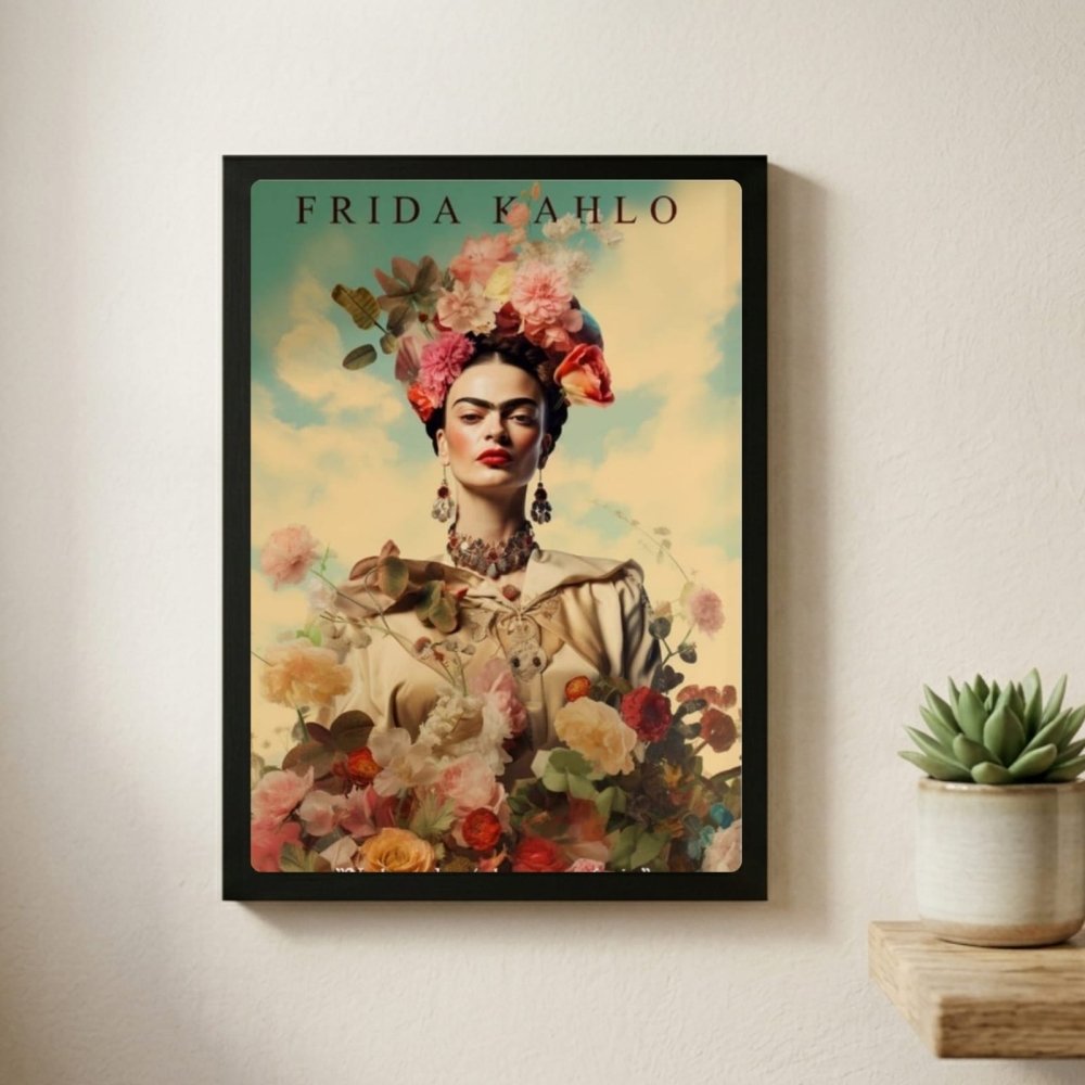 poster frida kahlo - Vibes Districtposter frida kahlo poster SilverVibes District