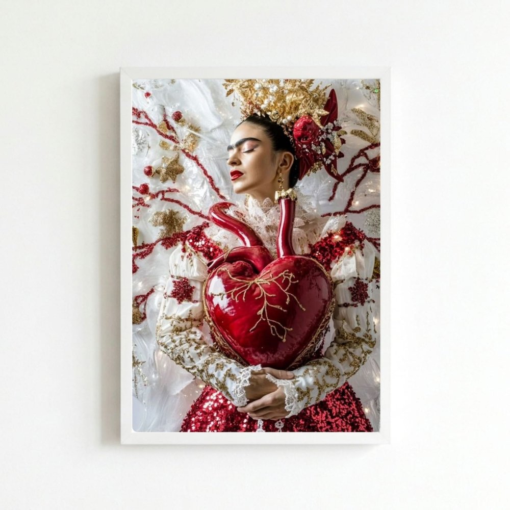 poster frida kahlo - Vibes Districtposter frida kahlo poster BiancoVibes District
