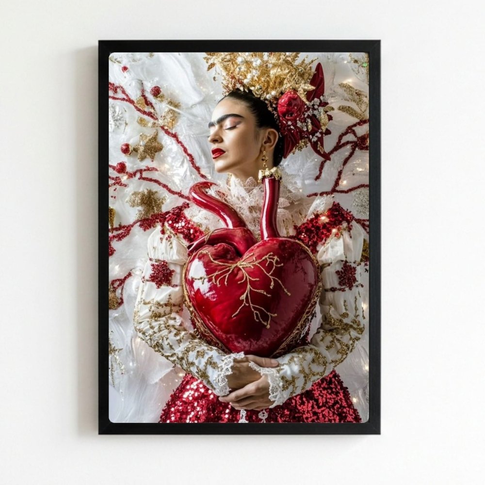 poster frida kahlo - Vibes Districtposter frida kahlo poster NeroVibes District