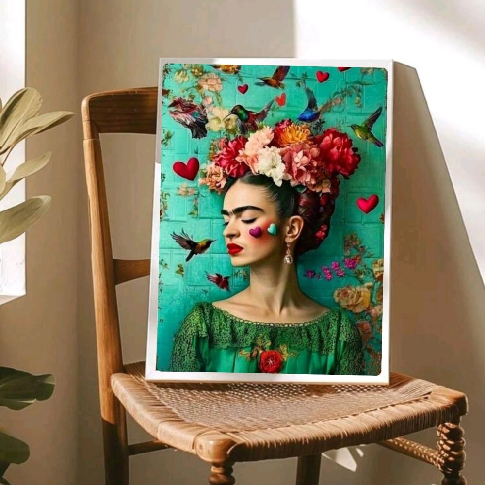 poster frida kahlo - Vibes Districtposter frida kahlo poster SilverVibes District