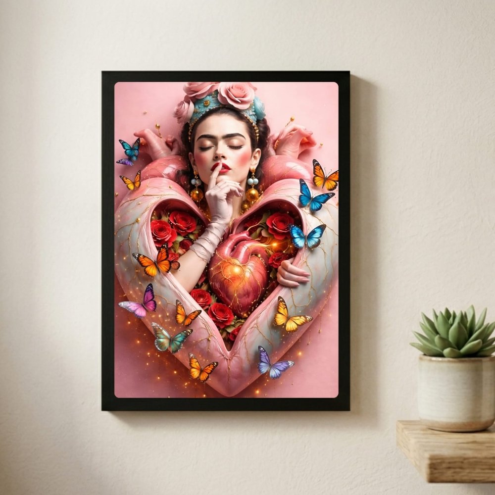 poster frida kahlo - Vibes Districtposter frida kahlo poster SilverVibes District