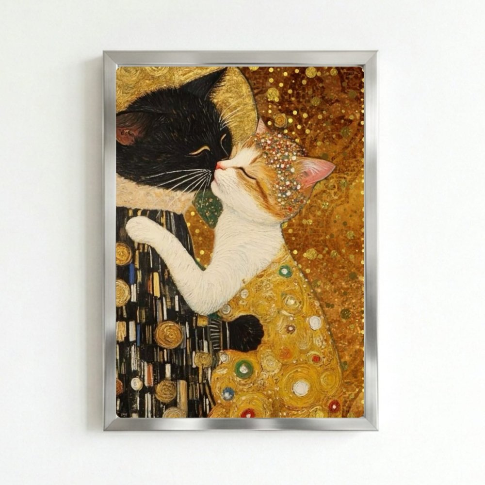 poster gatti klimt - Vibes Districtposter gatti klimt poster SilverVibes District