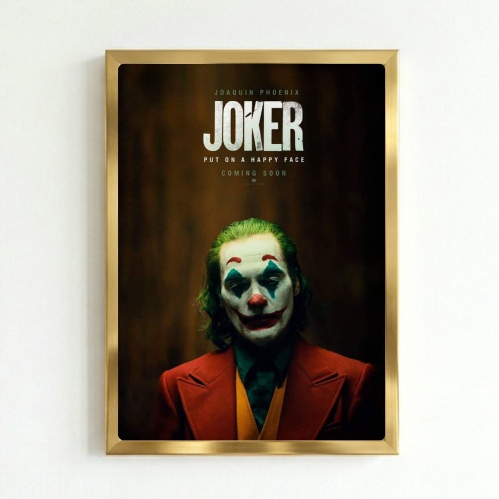 poster jocker - Vibes Districtposter jocker poster GoldVibes District
