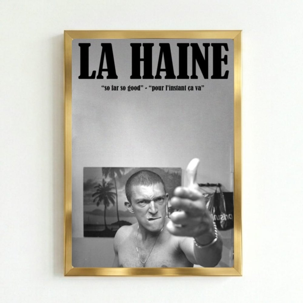 poster la haine - Vibes Districtposter la haine poster GoldVibes District