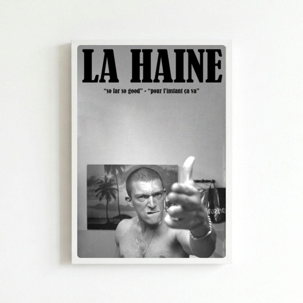poster la haine - Vibes Districtposter la haine poster BiancoVibes District