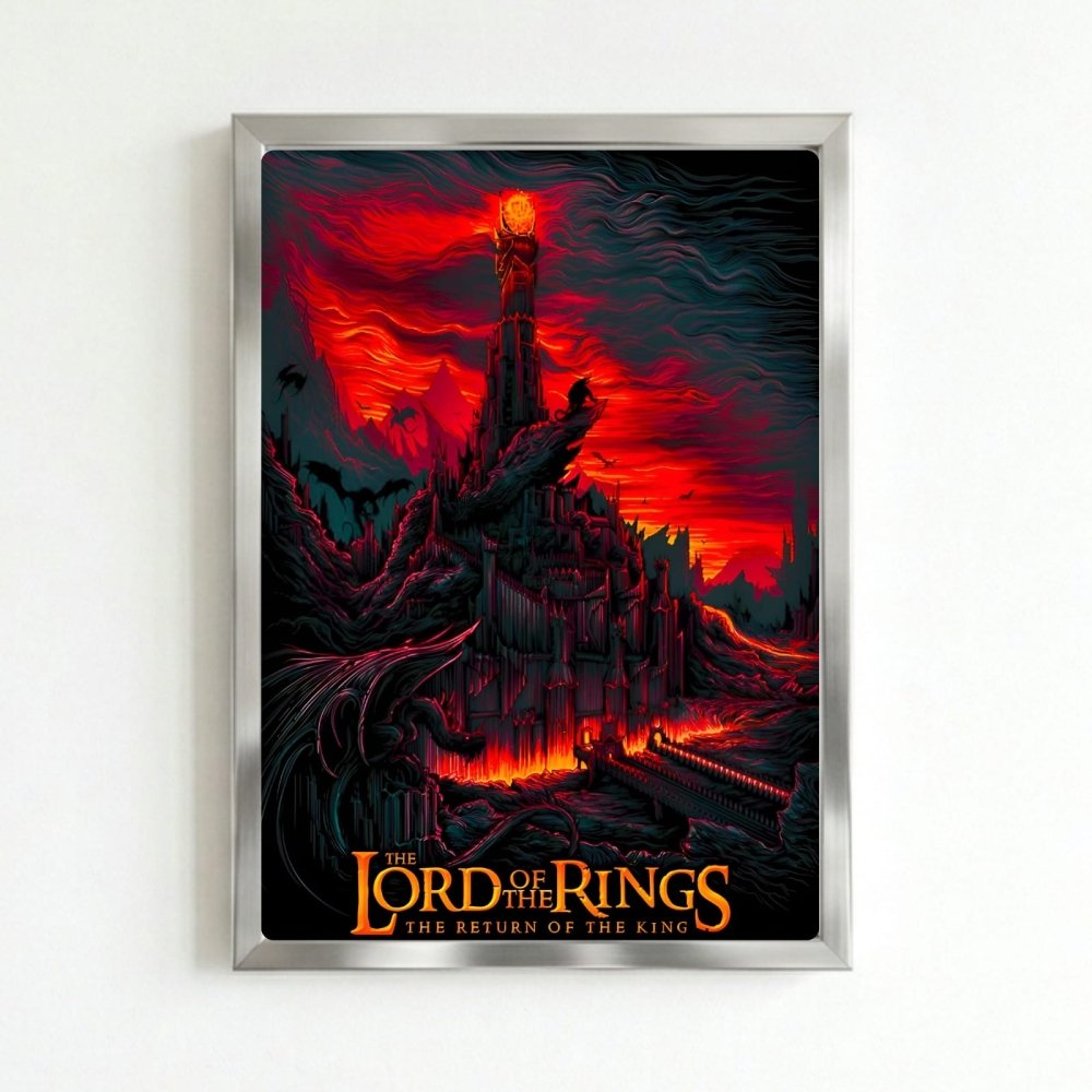 poster lord of the ring - Vibes Districtposter lord of the ring poster SilverVibes District