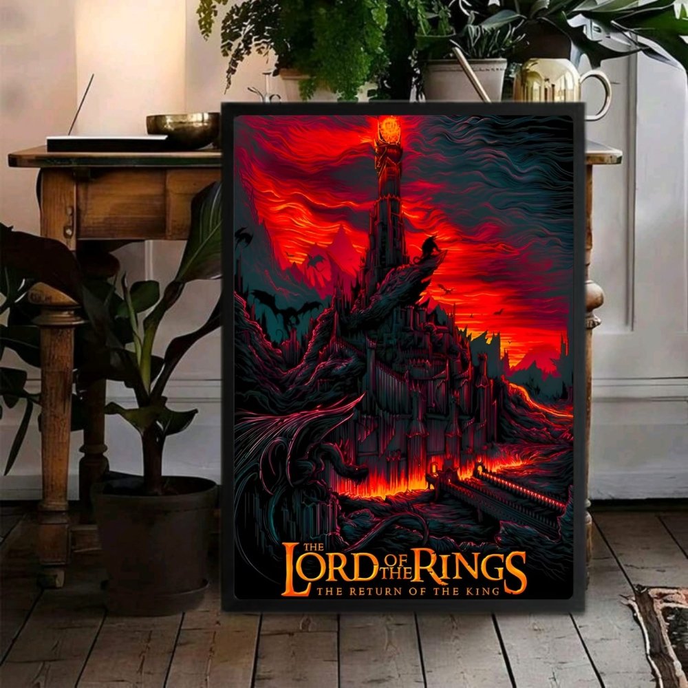 poster lord of the ring - Vibes Districtposter lord of the ring poster GoldVibes District