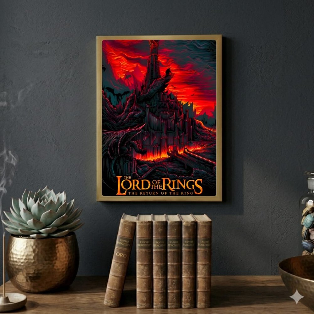 poster lord of the ring - Vibes Districtposter lord of the ring poster GoldVibes District