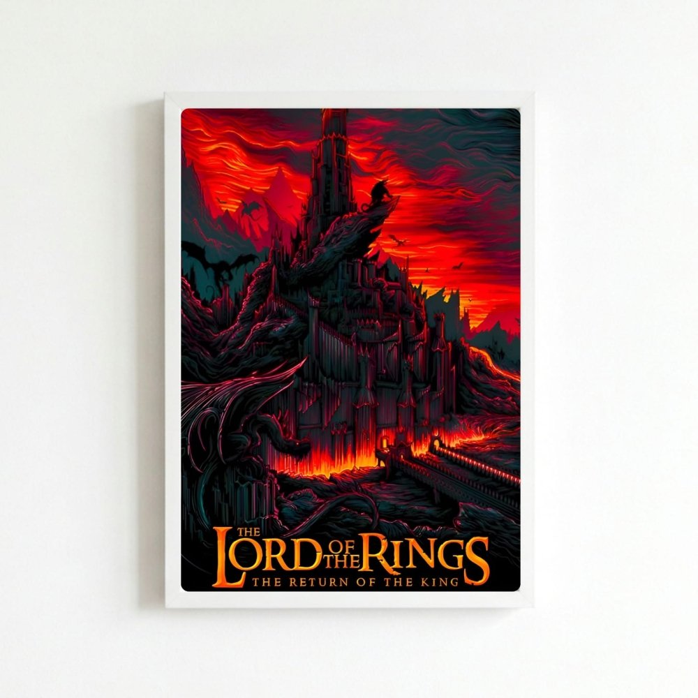 poster lord of the ring - Vibes Districtposter lord of the ring poster BiancoVibes District
