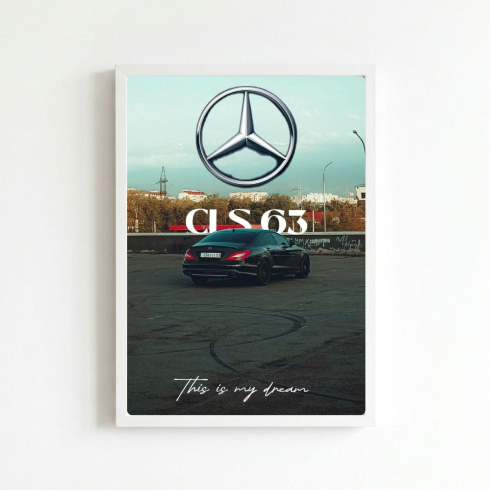 poster mercedes - Vibes Districtposter mercedes poster BiancoVibes District