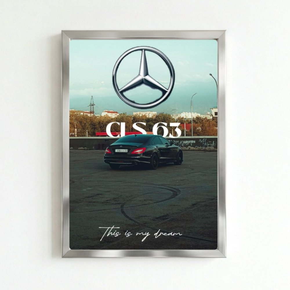 poster mercedes - Vibes Districtposter mercedes poster SilverVibes District