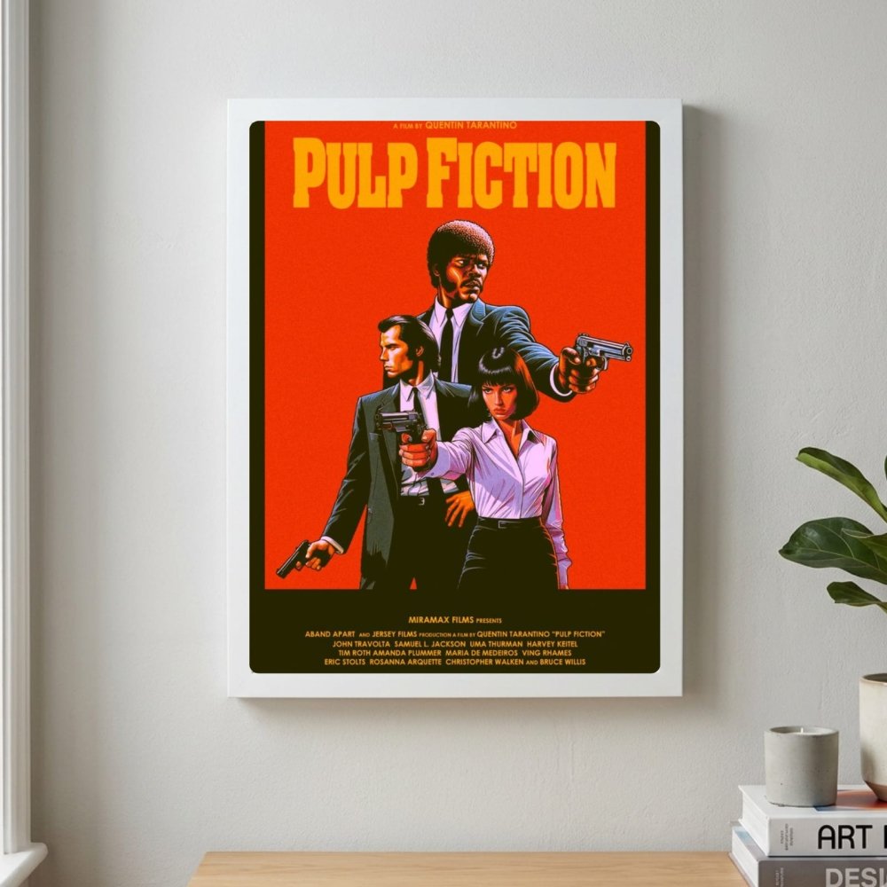 poster pulp fiction - Vibes Districtposter pulp fiction poster GoldVibes District