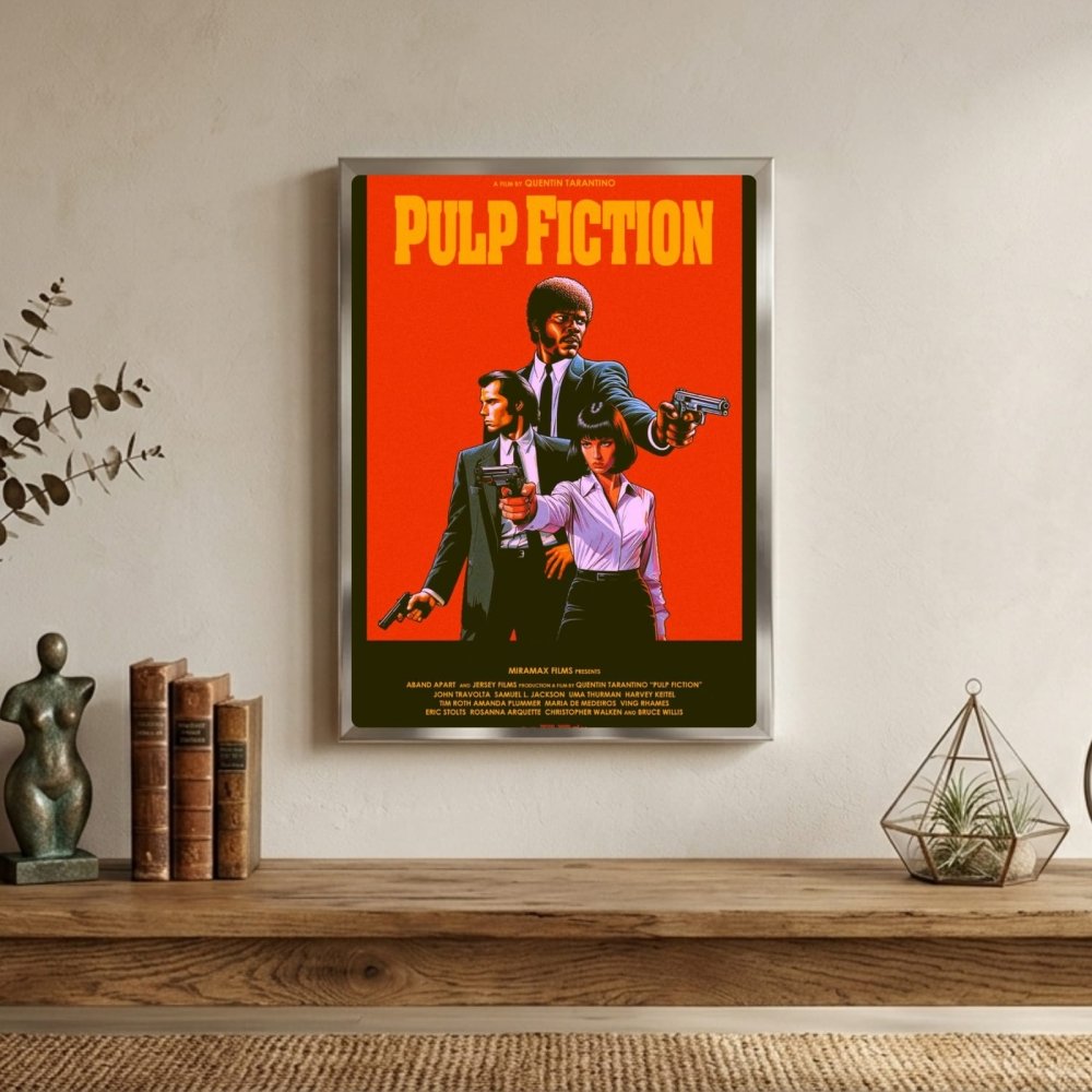 poster pulp fiction - Vibes Districtposter pulp fiction poster GoldVibes District