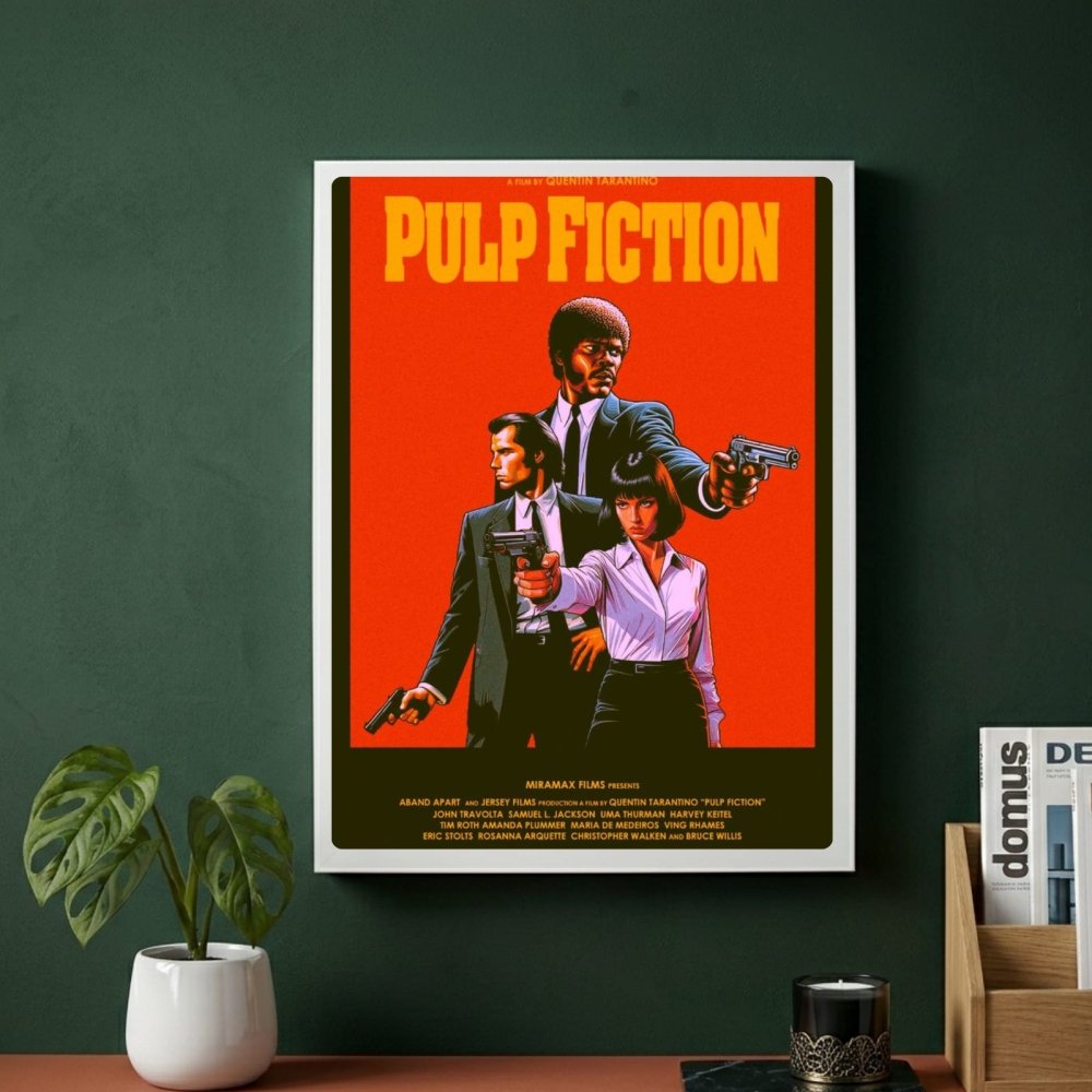 poster pulp fiction - Vibes Districtposter pulp fiction poster GoldVibes District